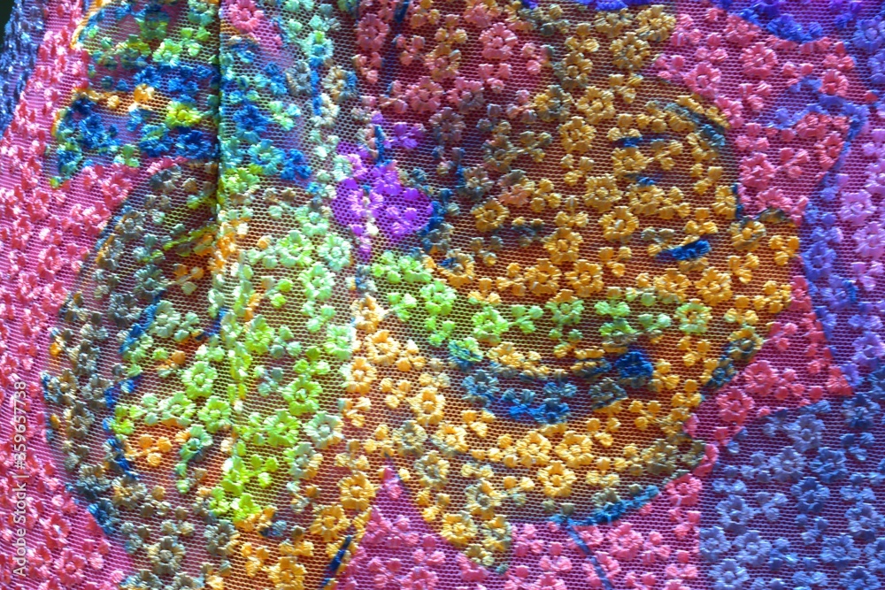 Obraz premium colorful fabric texture