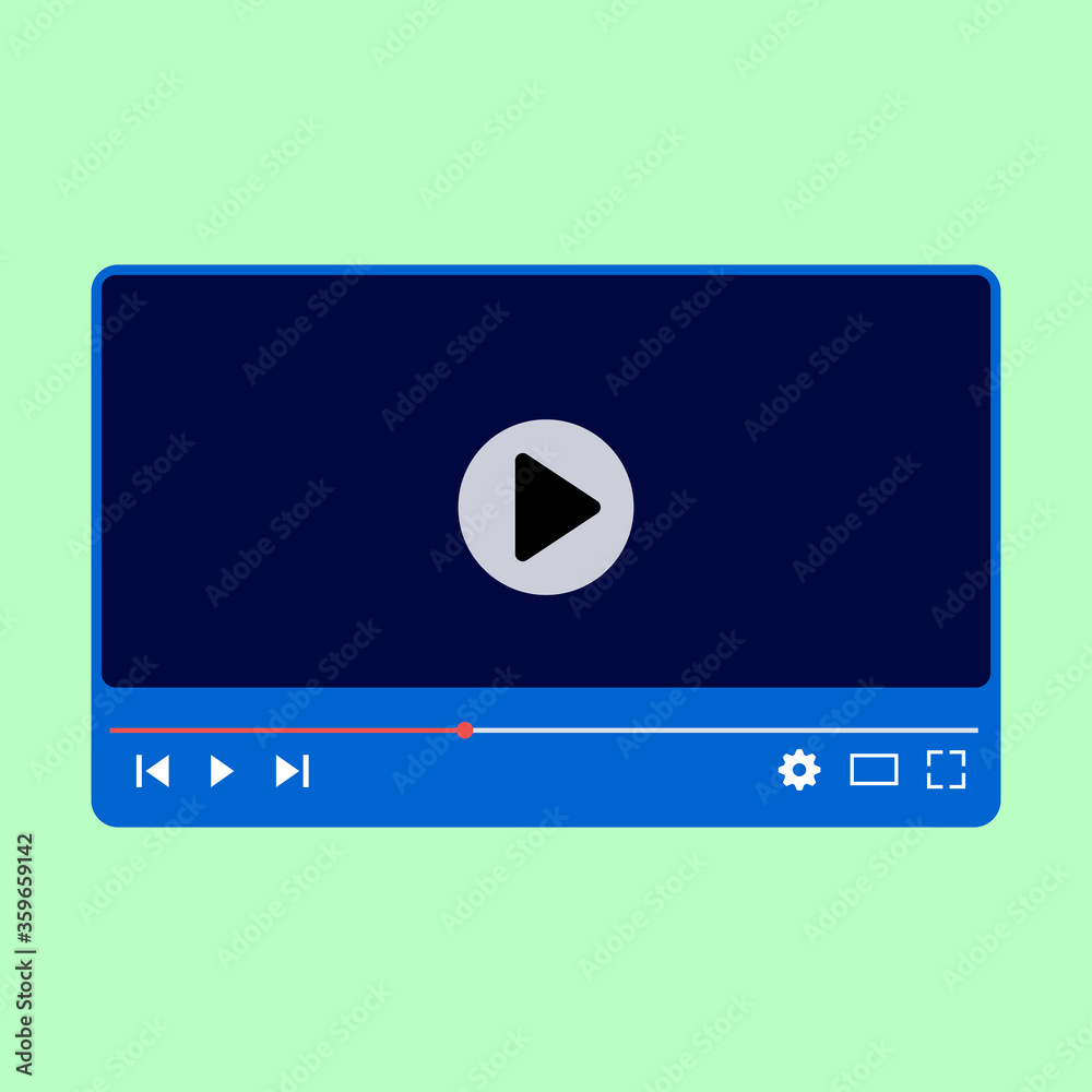 video player for web design video player for web design