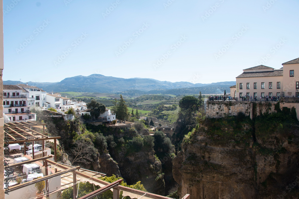 Beautiful urban and nature landscapes of Ronda, Spain.