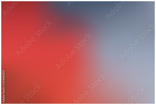 Blurred gradient background grid of fashionable colors. Abstract red, blue background. Vector illustration for your graphic design, banner, summer poster