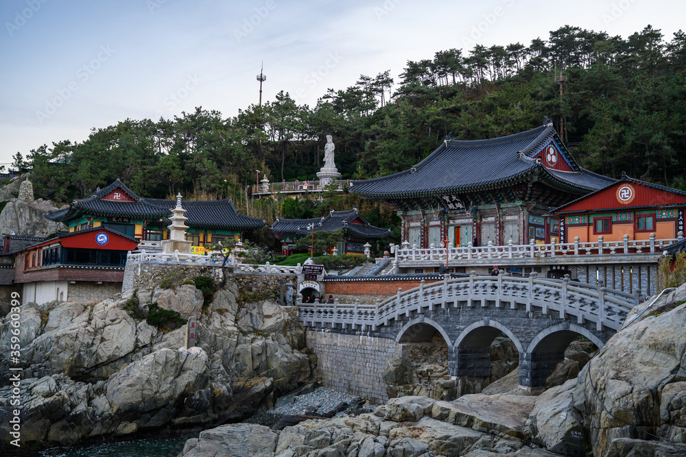 Haedong Yonggungsa Temple in South Korea