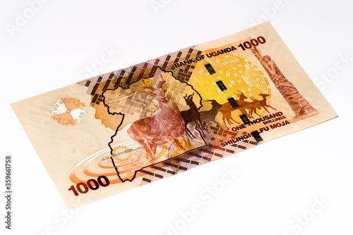 Obraz na płótnie Currancy banknote of Africa w salonie