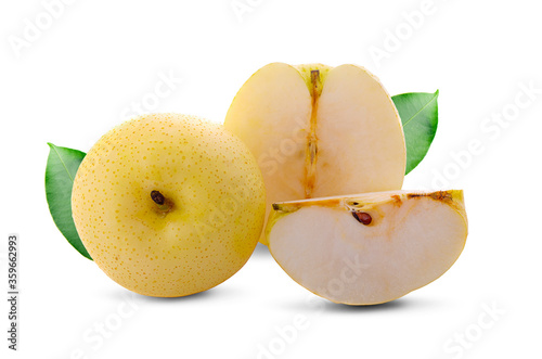 Barrow fruit isolated on white background with clipping path