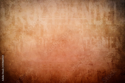 old wall background with gradient warm colors © Azahara MarcosDeLeon
