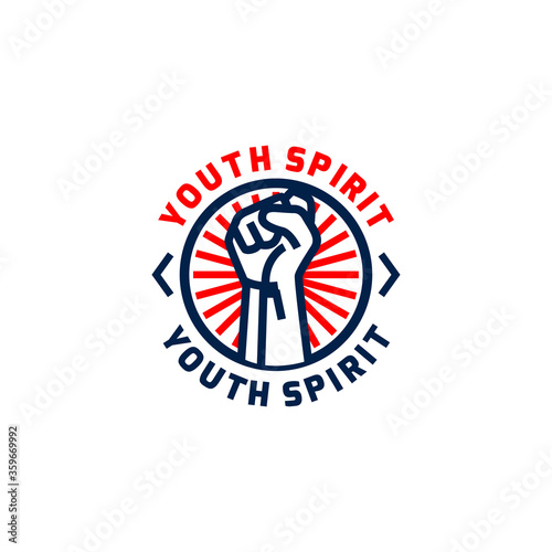 Wallpaper Mural Youth spirit logo concept Torontodigital.ca