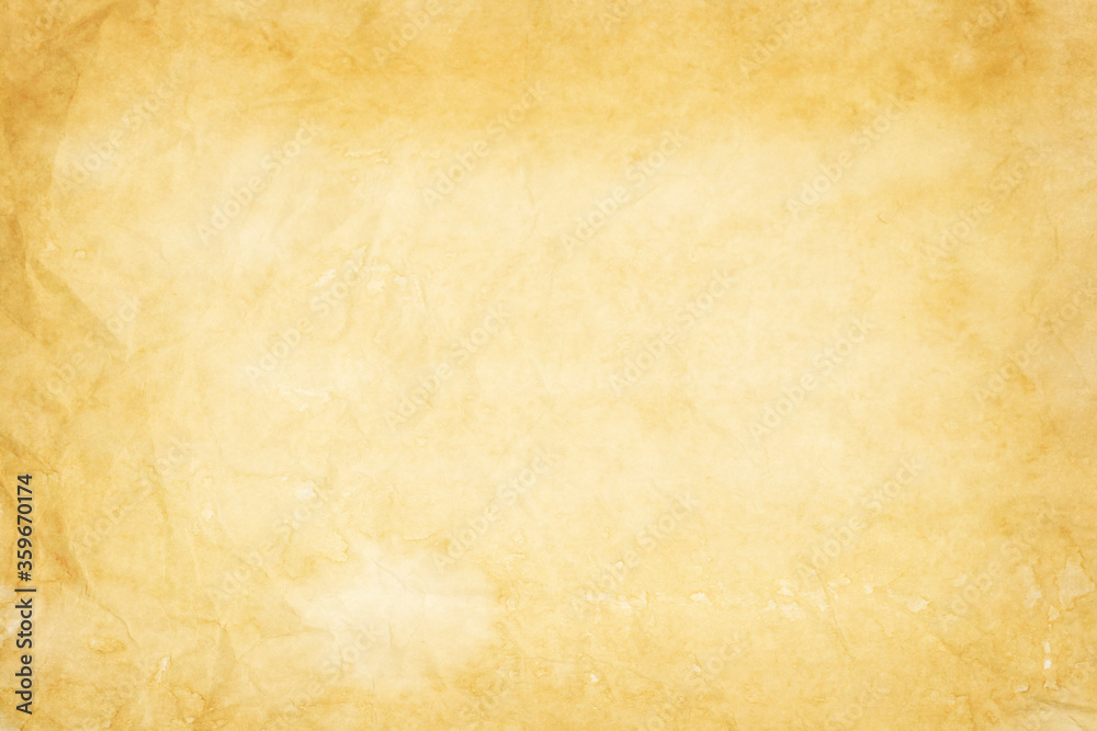 Obraz premium old yellowish paper texture