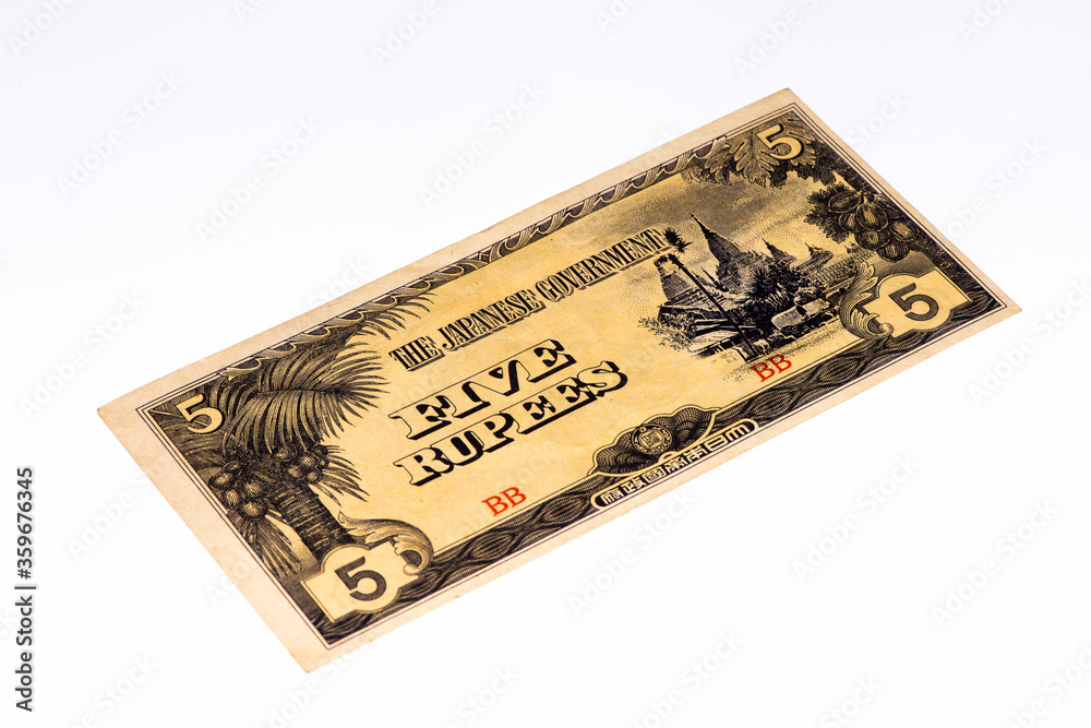 Currancy banknote of Asia