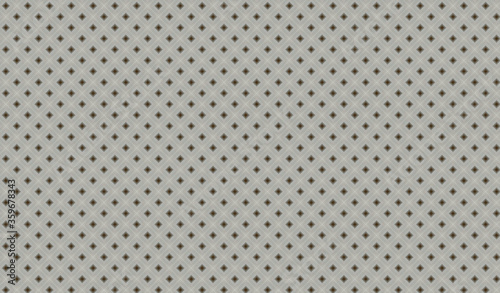 Texture for a milk chocolate colored tile with brown diamond shaped elements similar to holes in a fence
