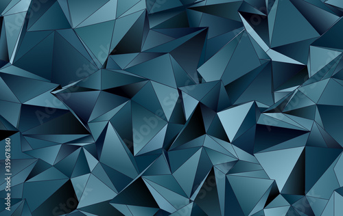 Abstract Low-Poly background. triangulated texture. Design 3d. Polygonal geometrical pattern. Triangular modern style