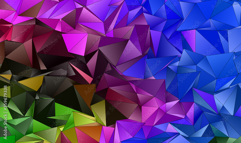 Abstract Low-Poly background. triangulated texture. Design 3d. Polygonal geometrical pattern. Triangular modern style