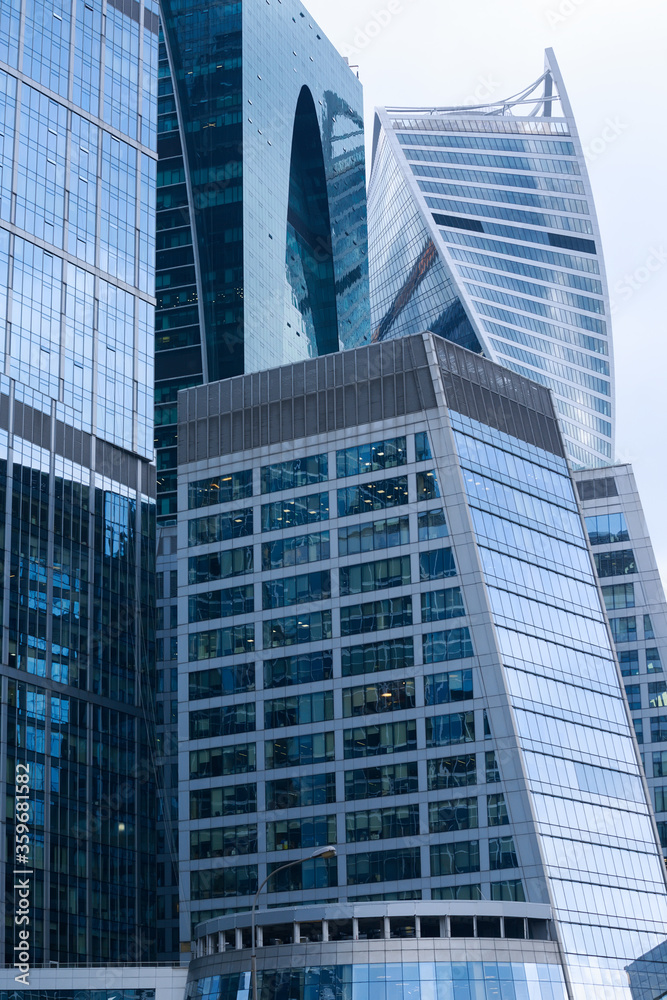 Obraz premium City of Capitals. Moscow International Business Center