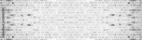 White gray grey bright painted brick stone masonry wall texture background wallpaper panorama banner