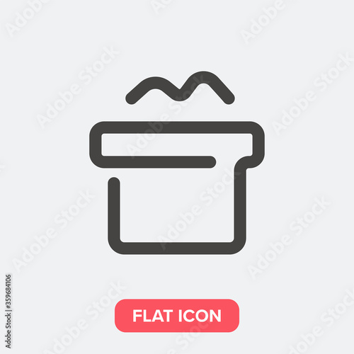 Gift icon. Christmas gift box symbol modern simple vector icon for website design, mobile app, ui. Vector Illustration