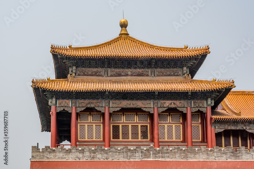 Rooftops at the Forbidden City, Beijing, China