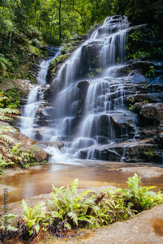 Wentworth Falls in Blue Mountains Australia