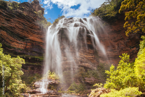 Wentworth Falls in Blue Mountains Australia photo