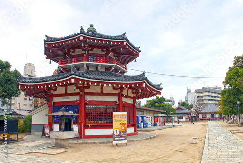 The Shitennoji Temple in Osaka  Japan.