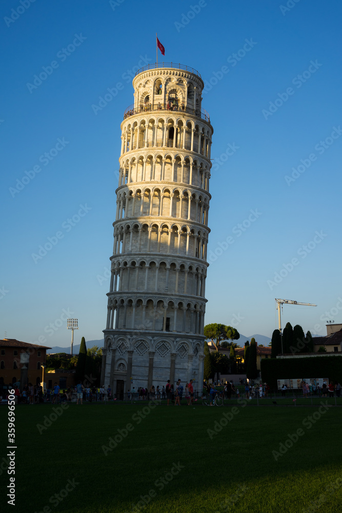 Leaning Tower at sunset