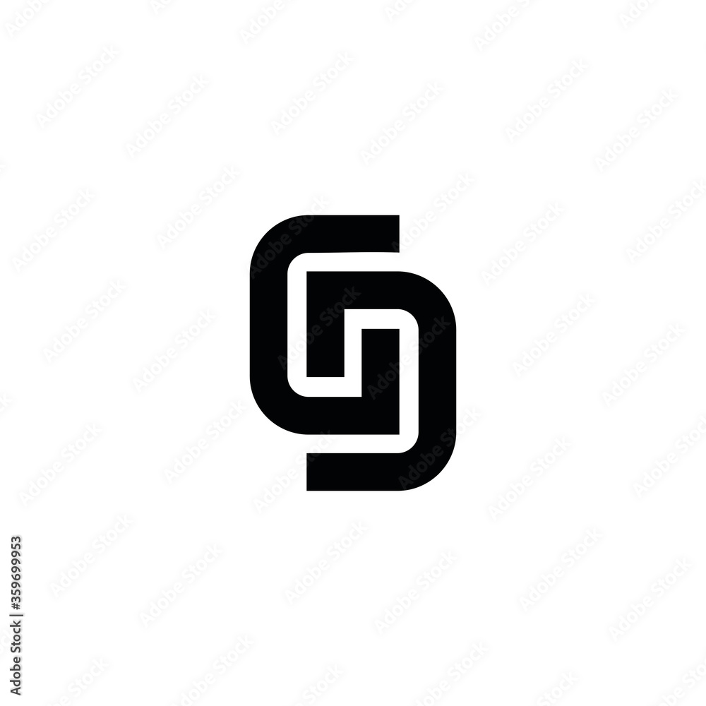 GD G D letter logo design vector GD G D letter logo design vector
