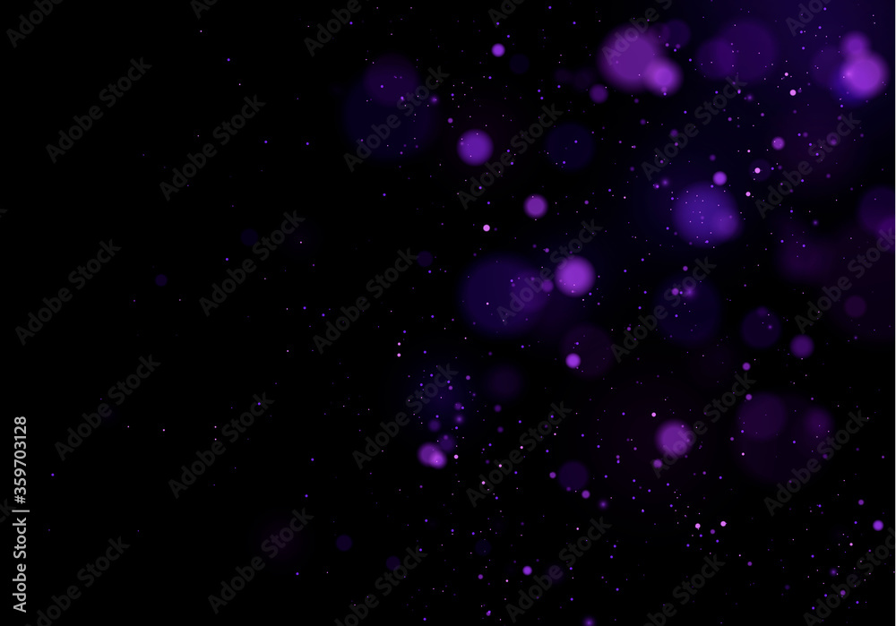 Fototapeta premium Bokeh dust light