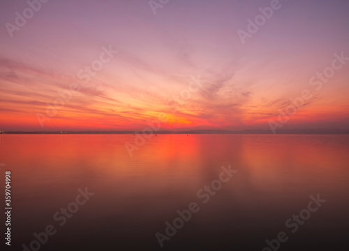 Sunset on Lake Garda  in Sirmione