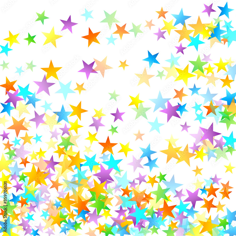 Rainbow Festive Confetti. Carnival Star Falling. Rainbow Festive Confetti. Carnival Star Falling.