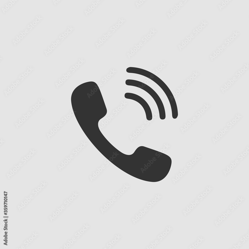 Phone icon flat Phone icon flat