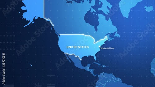 animated map of United States