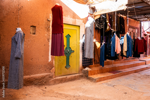 Cloth shop in Tinghir, Morocco  © Gert-Jan van Vliet