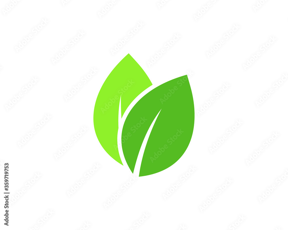 Green leaf ecology nature element vector icon. EPS 10. Green leaf ecology nature element vector icon. EPS 10.