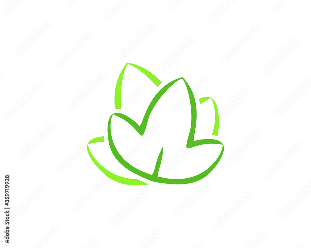 Green leaf ecology nature element vector icon. EPS 10. Green leaf ecology nature element vector icon. EPS 10.