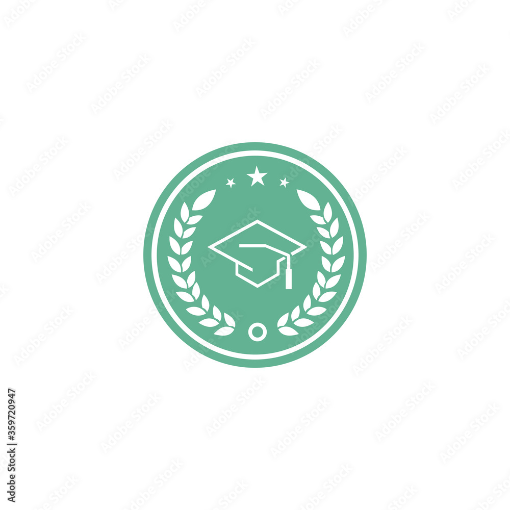 Education Logo, graduation cap education vector icon, University logo template design Education Logo, graduation cap education vector icon, University logo template design