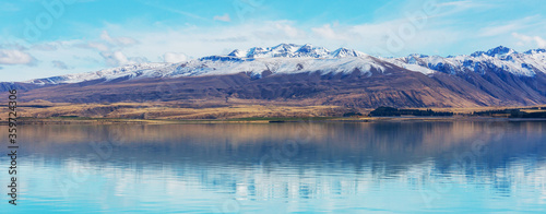 Fotografia New Zealand lakes