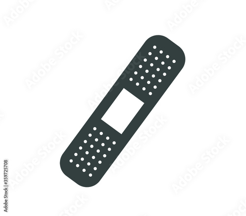 Medical patch icon. Vector medicine patch illustration. Medical icon.