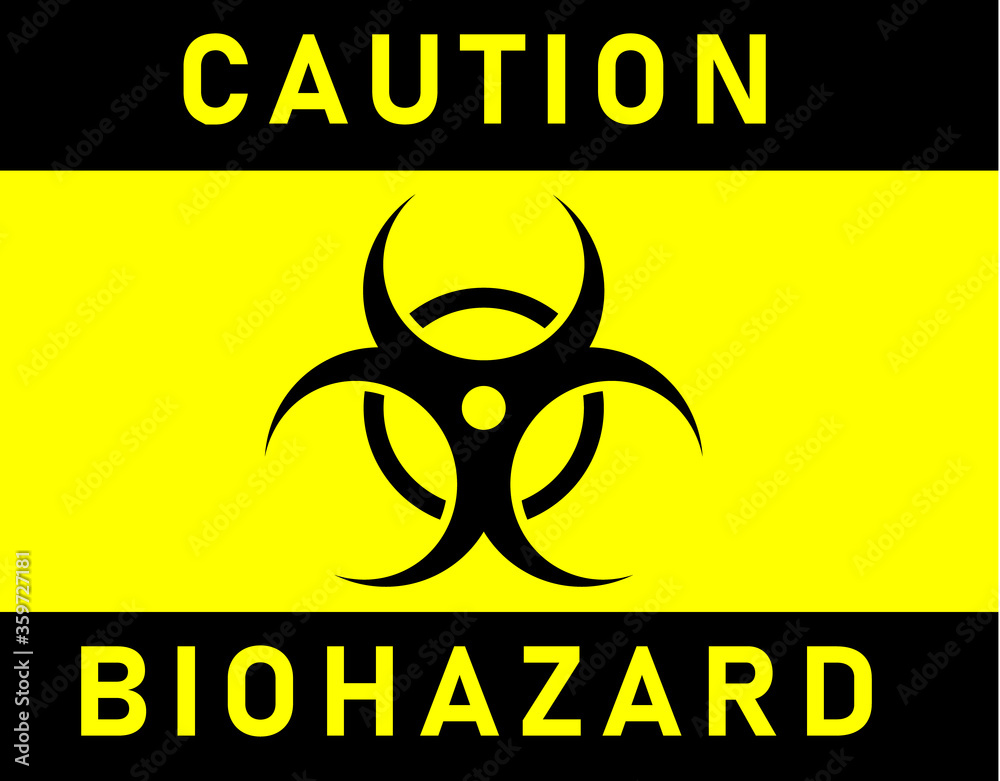 white biohazard clip art