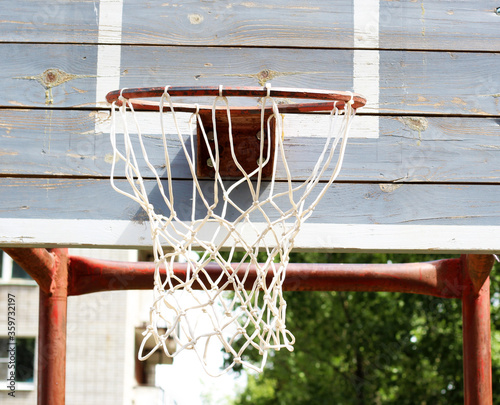 basketball hoop, sport outdoor object