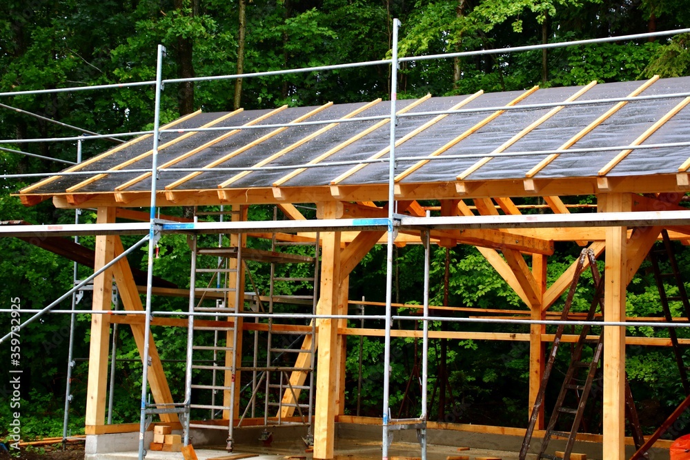 Lagerschuppen aus holz rohbau Lagerschuppen aus holz rohbau