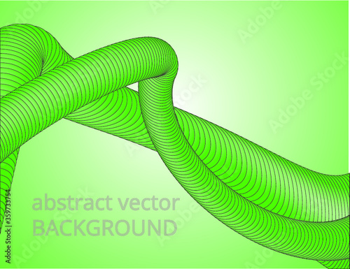 abstract green vector background texture with waves web graphic element