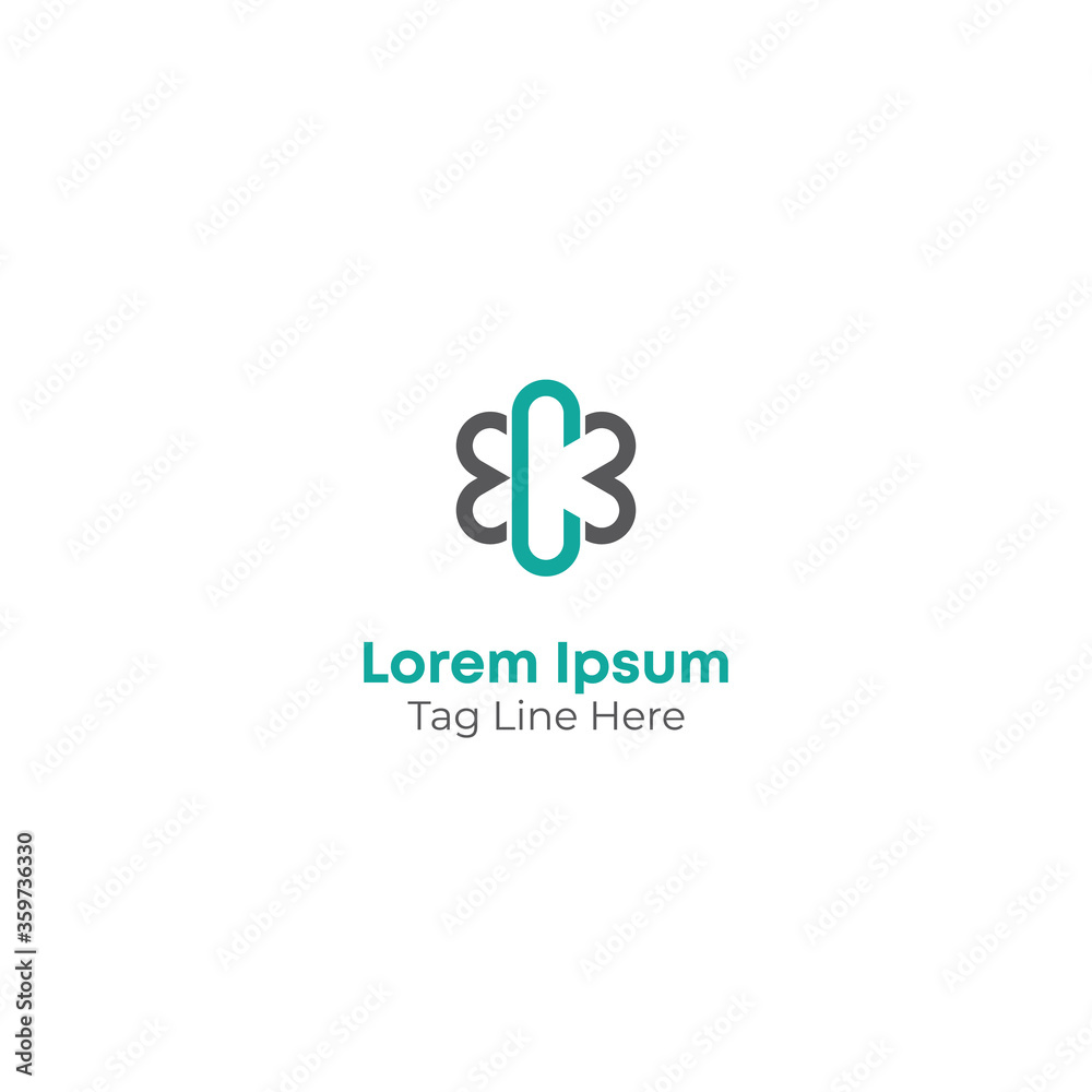 Creative initial letter logo icon design template elements Creative initial letter logo icon design template elements