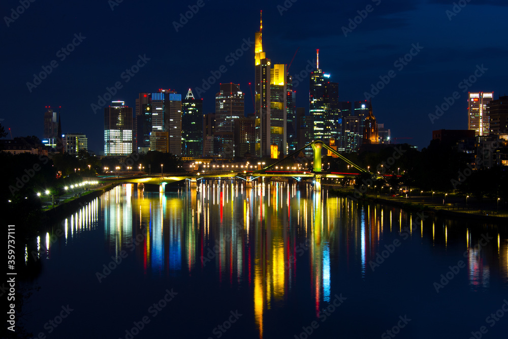 Night in Frankfurt