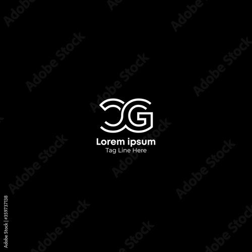 Creative initial letter  logo icon design template elements