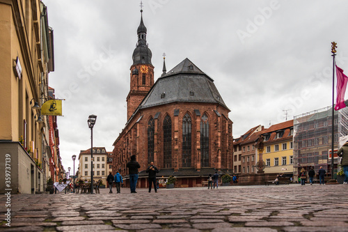 Church of the Holy Spirit, City Heidelberg, Baden-Wuerttemberg, Germany. Europe photo