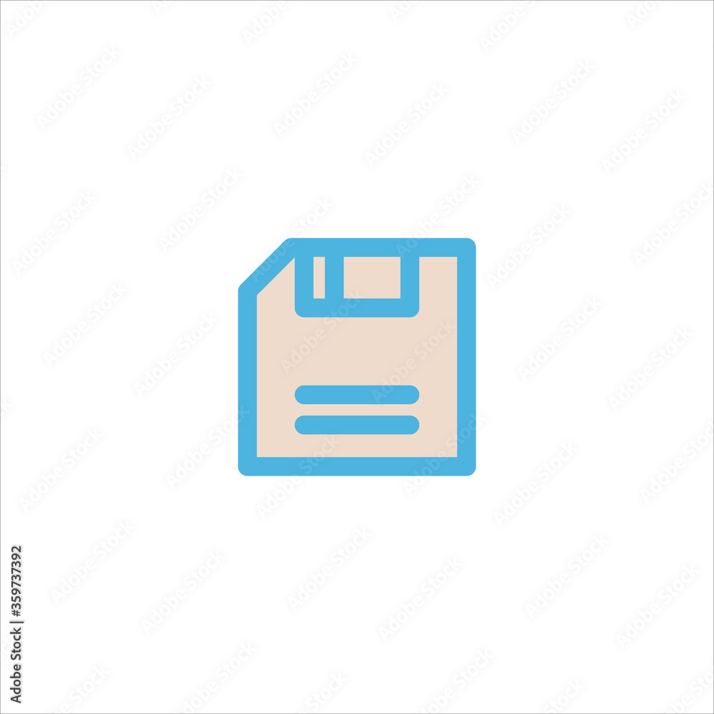 floppy disk icon flat vector logo design trendy floppy disk icon flat vector logo design trendy