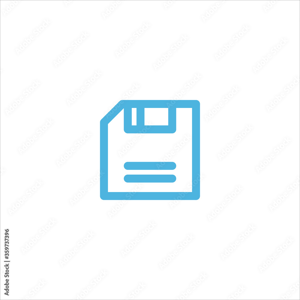 floppy disk icon flat vector logo design trendy floppy disk icon flat vector logo design trendy