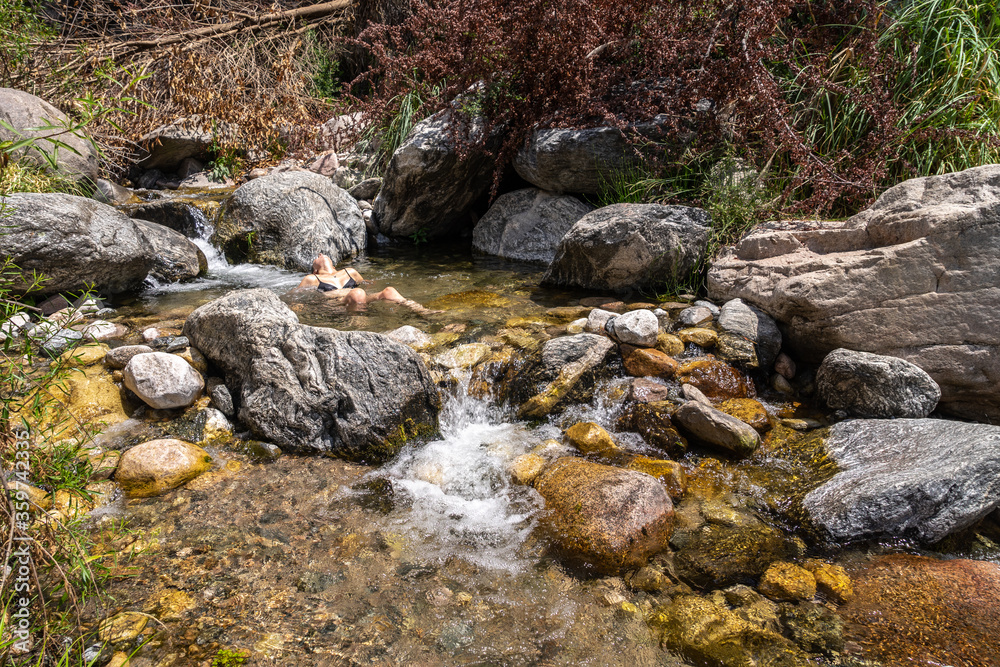 Río Las Chacras en Los Hornillos, Traslasierra, Córdoba, Argentina Río Las Chacras en Los Hornillos, Traslasierra, Córdoba, Argentina