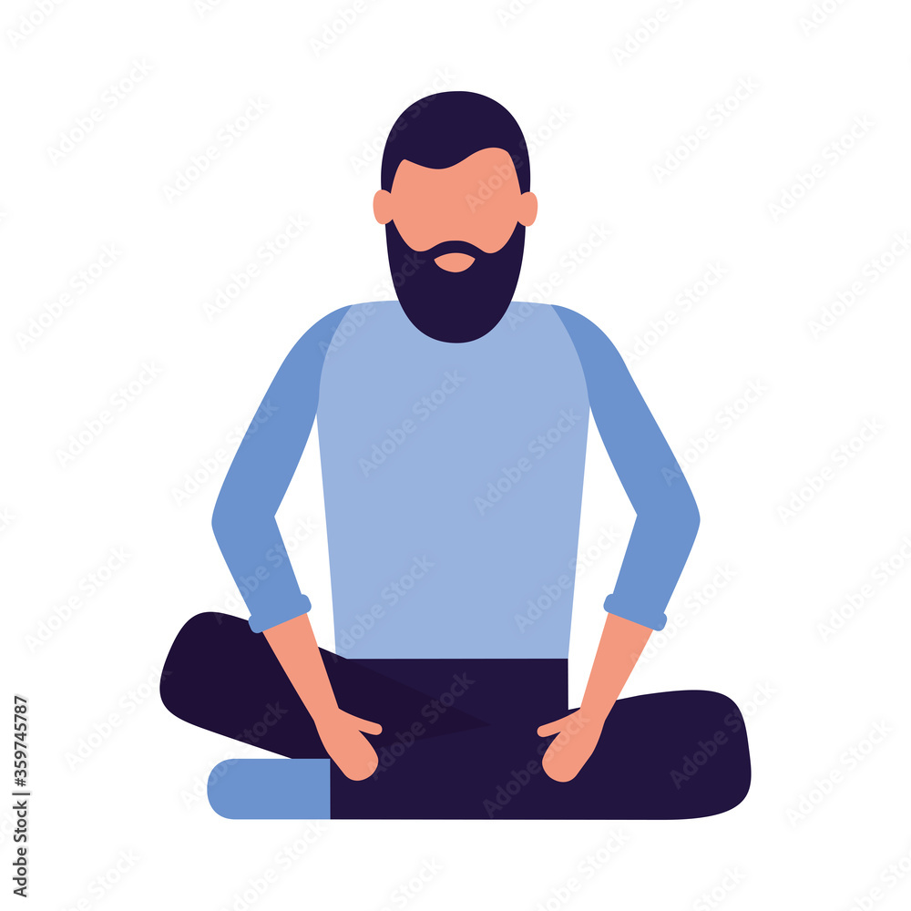 Isolated avatar man vector design Isolated avatar man vector design