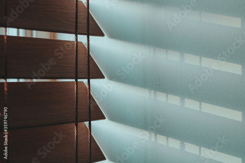 Fototapeta Naklejka Na Ścianę i Meble -  shadows of blinds