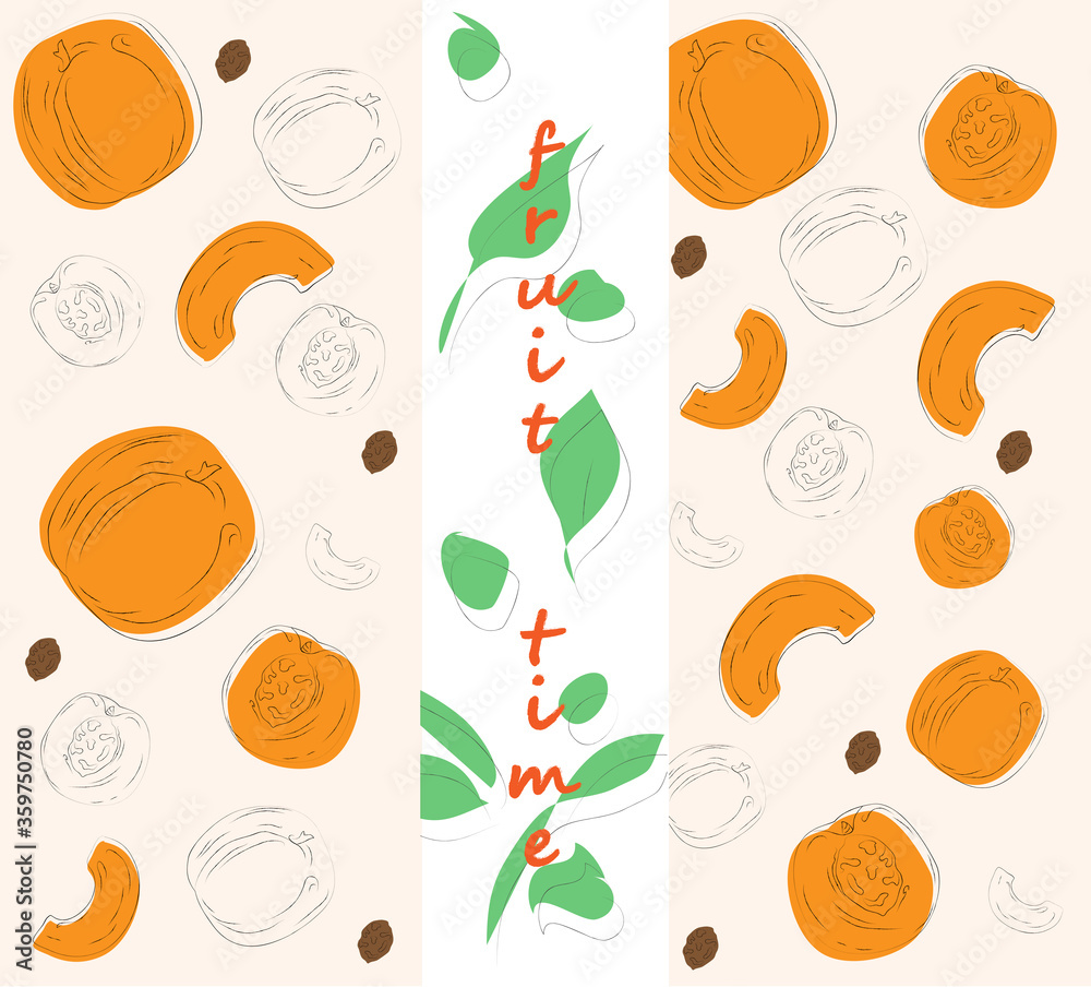 vector pattern of hand drawn peach . great for printing banners, postcards, business cards, posters vector pattern of hand drawn peach . great for printing banners, postcards, business cards, posters
