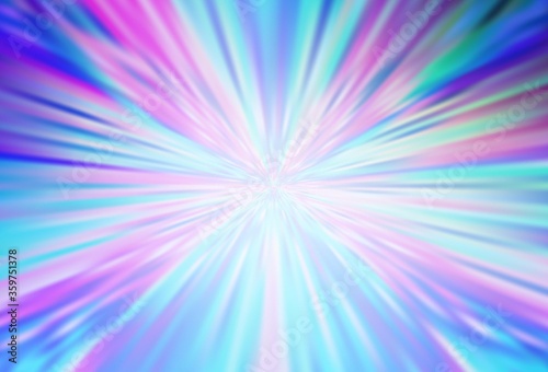 Fototapeta Naklejka Na Ścianę i Meble -  Light Pink, Blue vector abstract blurred background. A completely new colored illustration in blur style. Blurred design for your web site.