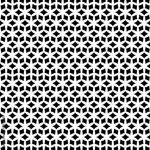 pattern design geometric seamless stencil vogue background black and white vector